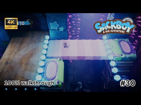 Sackboy: A Big Adventure 100% Walkthrough Part 30 Electro Swing PS5 4K #gaming #youtubegaming