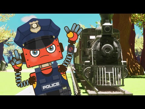 Rusty Saves the Day! 🚂 The Runaway Train Rescue | Kids Action Song & Adventure