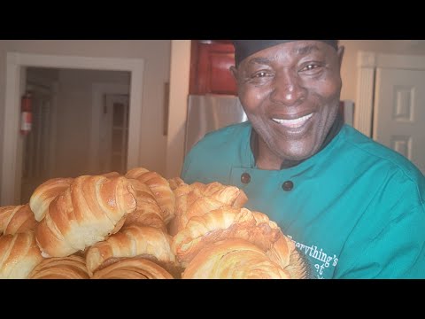 Homemade Croissants Rolls