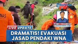 Berjam-jam Tim Penyelamat Evakuasi Jasad Pendaki, Lokasi Ekstrem & Kabut Tebal Jadi Kendala