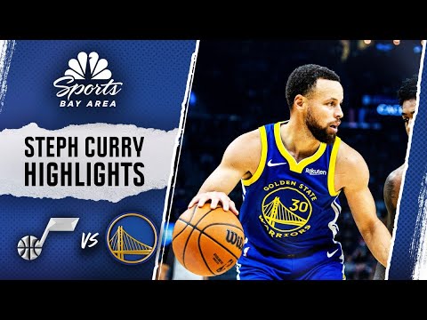 Steph Curry highlights: Watch Warriors star score 31 points in win vs. Jazz | NBC Sports Bay Area