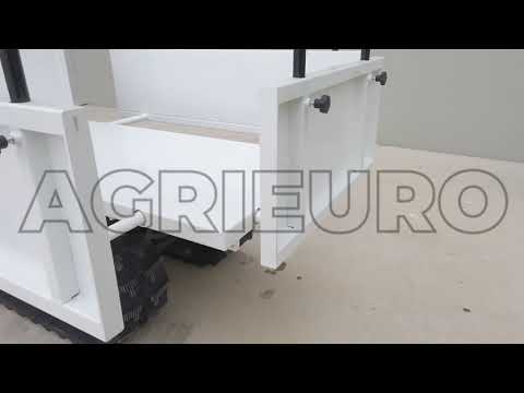 Carretilla de orugas Seven Italy T500 GX-E - arranque eléctrico - caja extensible - capacidad 500 kg