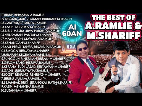 FULL AI 60AN+LIRIK THE BEST OF M.SHARIFF & A.RAMLIE #60an #popyehyeh #ai @pusatmuzikalmutiara