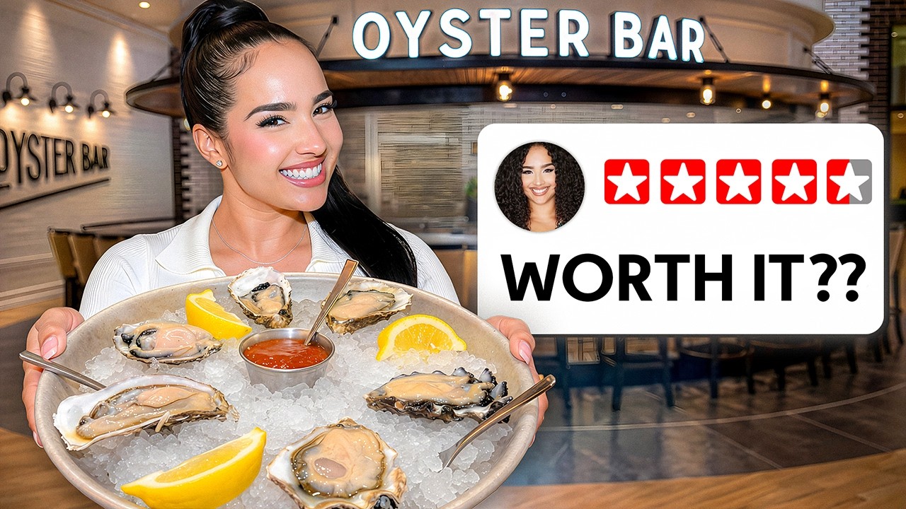 I Tried Las Vegas' 24-Hour Seafood Spot (Oyster Bar Review) Demetria Eats