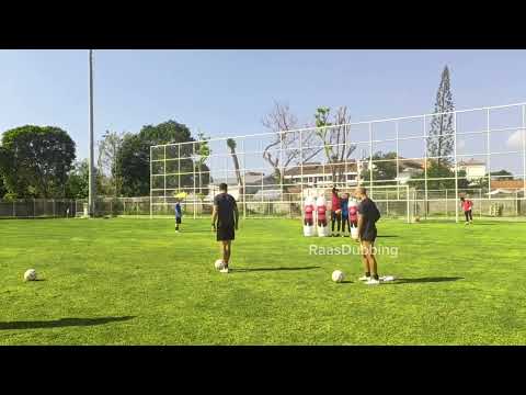 Freekick Challenge William, Dedik, Rafli, Julian Guevara.