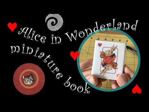 Tenniel's Alice in Wonderland Miniature Book!