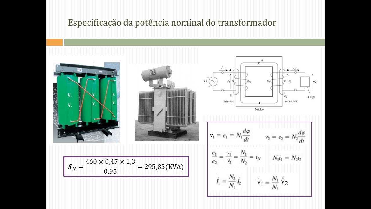 A-167 COMO DIMENSIONAR A POTÊNCIA DE UM TRANSFORMADOR DE POTÊNCIA