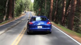 Porsche Panamera Turbo S  - The Smoking Tire