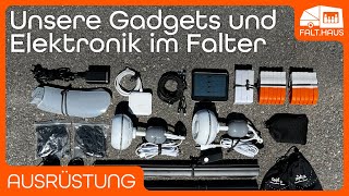 Die 15 Gadgets in unserer Faltcaravan-Elektroniktasche