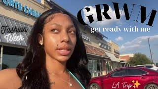 VLOG| GET READY WITH ME FOR LA FASHION WEEK 2023 + TME
