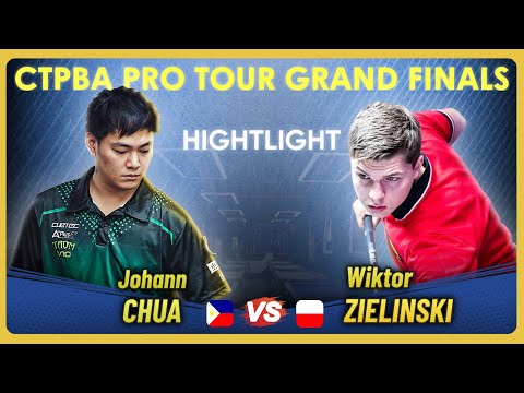 [Hightlight] 𝗝𝗢𝗛𝗔𝗡𝗡 𝗖𝗛𝗨𝗔 🆚 𝗪𝗜𝗞𝗧𝗢𝗥 𝗭𝗜𝗘𝗟𝗘𝗡𝗦𝗞𝗜 | CTPBA PRO TOUR GRAND FINALS  #johannchua