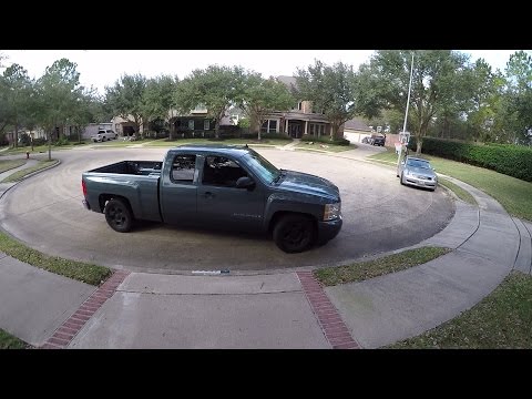 Putting the McGaughys Lowering kit on the Truck