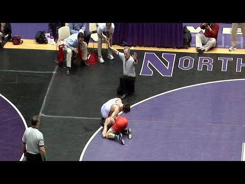 Big Ten Rewind: 2010 Midlands- 149 LBs- Wisconsin's Coulthurst Schmitt vs. Illinois' Kevin LaValley