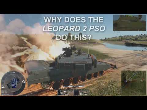 Why does the Leopard 2 PSO do this? #warthunder