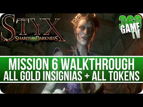 Styx Shards of Darkness Mission 6 Walkthrough (All Gold Insignias, Secondary Objectives, Tokens)