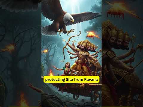 He Flew Into the SUN to Save His Brother 🌞💔 #shorts #sampati #ramayana