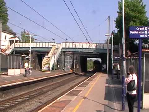 DB Schenker 90020 passing Leyland on a Football Charter Train 22nd May 2010