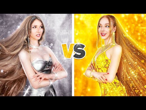 Soeur en OR VS Soeur en ARGENT ! Qui gagnera la compétition d’habits ?