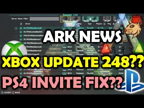 ARK Survival Evolved Xbox Update 248 Incoming? PS4 Invites FIX