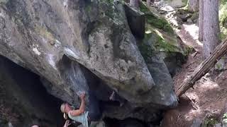 Video thumbnail of Chiquita, 7a. Magic Wood