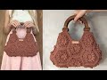 Bolsa de hexágono de crochê  3D passo a passo / Bolsa square de crochê hexágono /Crochet hexagon bag