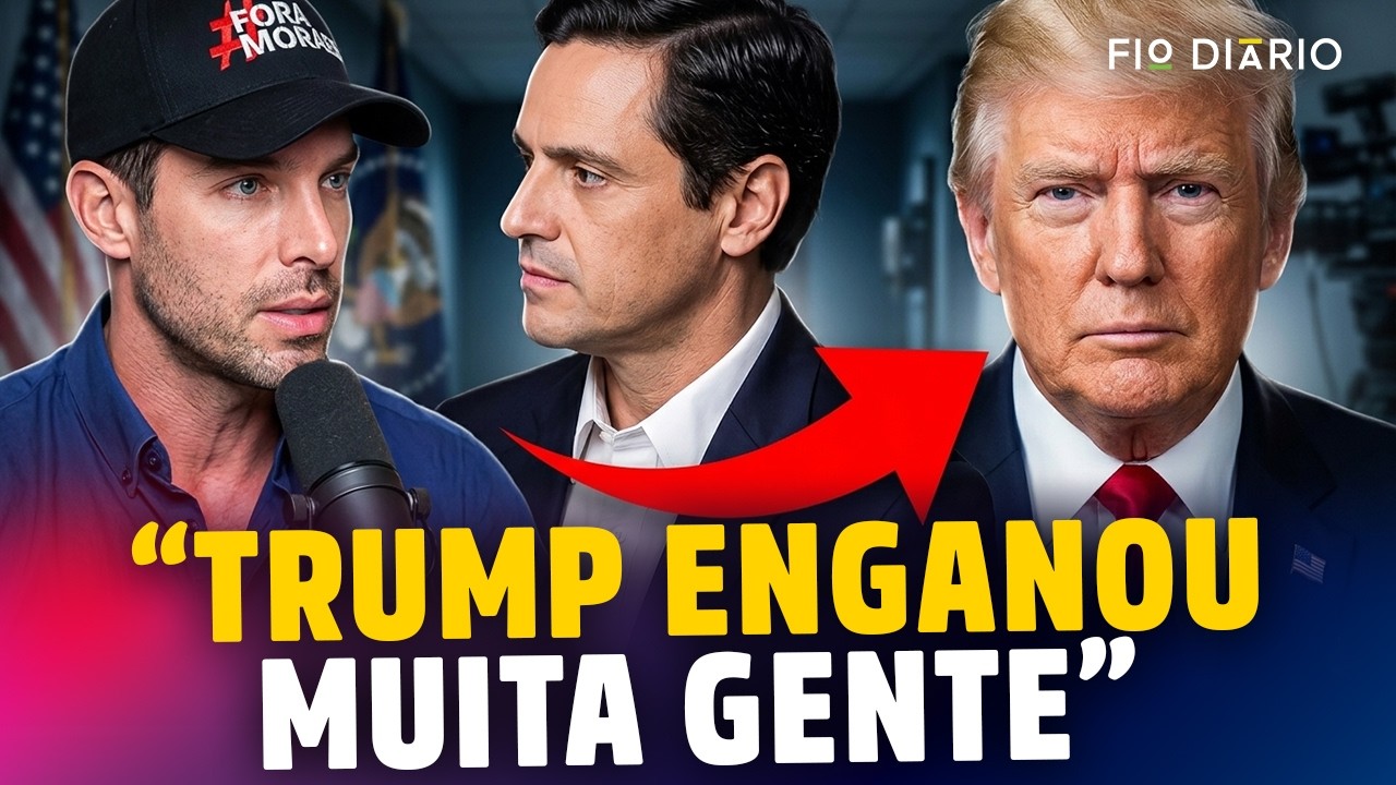 LUIZ PHILIPPE FALA SOBRE O EFEITO TRUMP. “MUITA GENTE SE CONFUNDIU”.