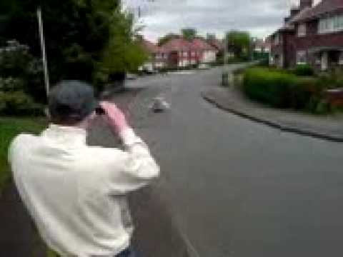 Dj Ty C on his betty bike