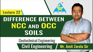 Difference Between NCC and OCC Soils | Lecture 22 | Geotechnical Engineering