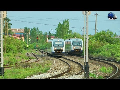 Trenuri pe Apus in Oradea Est Triaj/Trains on Sunset in Oradea Est Triaj- 07 May 2019