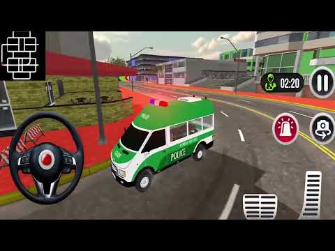 ✅Policeman Ambulance Van Driving - 911 Emergency Rescue Driving Simulator - Android Gameplay