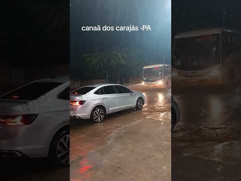 muito chuva em Canaã dos carajás