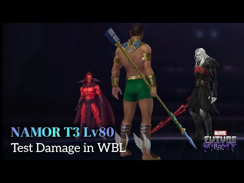 NAMOR test in WBL - MARVEL Future Fight