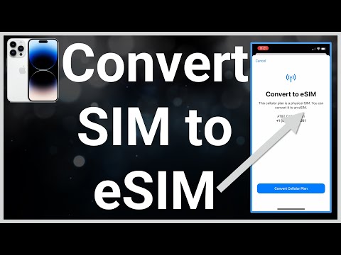 How To Convert SIM To eSIM On iPhone