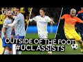 Great Outside Of The Foot #UCL Assists