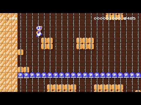 P-Switch Pyramid by GamerLui95 🍄 Super Mario Maker 2 #aib 😶 No Commentary