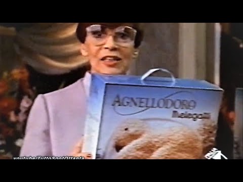 Spot - AGNELLO D'ORO Melegatti con FRANCA VALERI - 1988