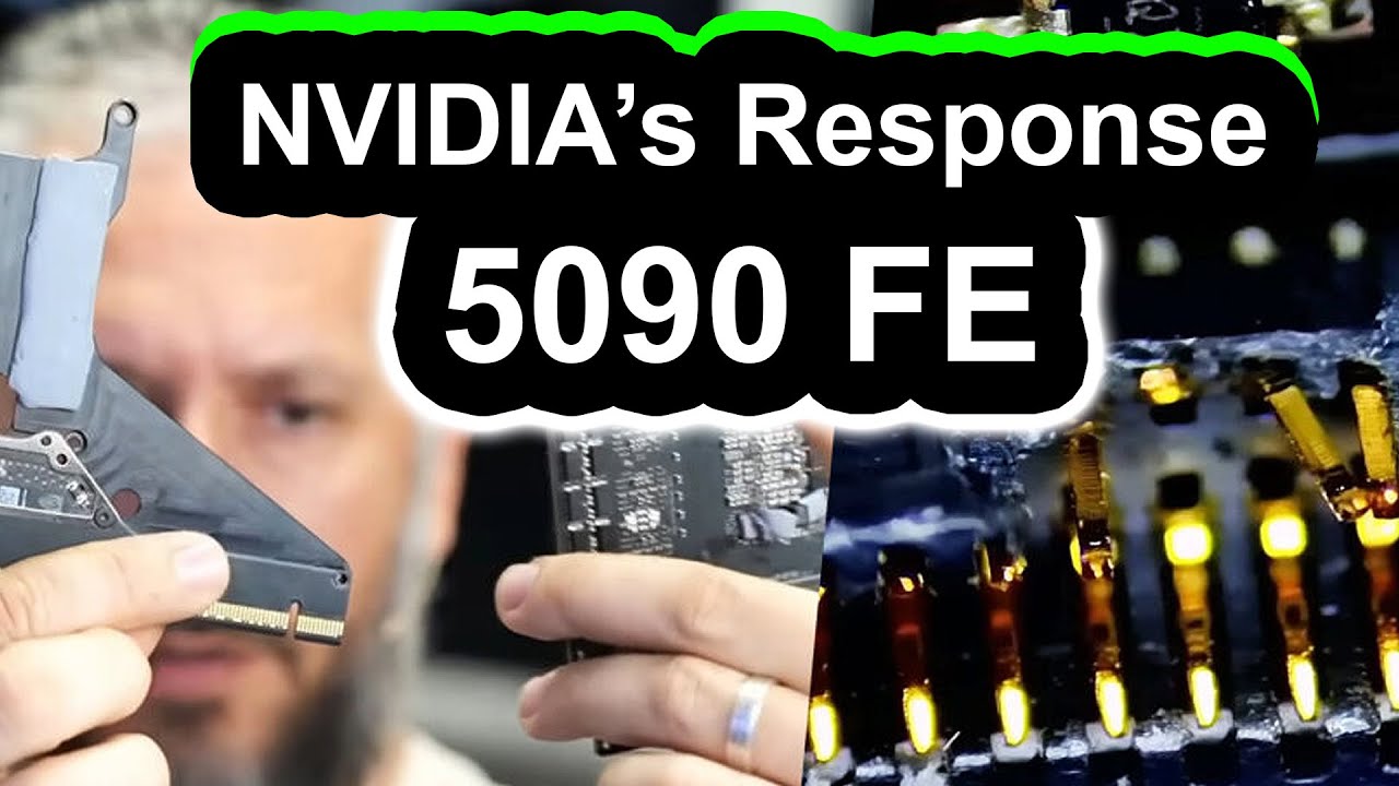Nvidia Positive Response to 5090 FE Fragile Connector Issue. - YouTube