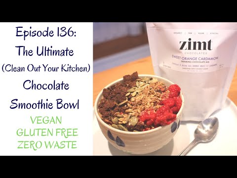 The Ultimate Chocolate Smoothie Bowl with Emma from Zimt Chocolate! (Vegan, Gluten Free, Zero Waste)