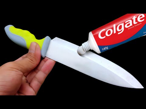 Razor Sharp! Sharpen a Knife in 3 Minutes This Way