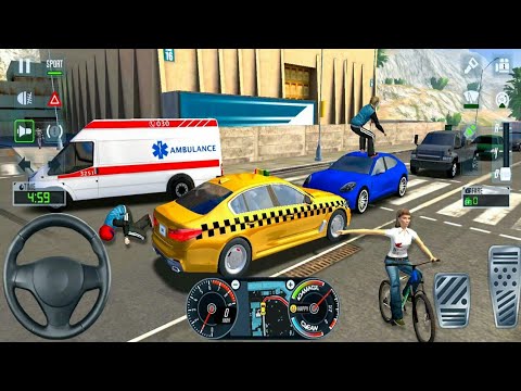 Taxi Simulator 2022 🚕 E30 Old Car Uber Driving _ 3d Car Game Android Gameplay #games #cargames
