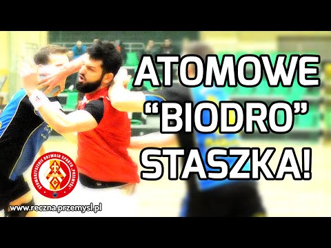 Atomowe "biodro" Staszka! - SRS Czuwaj Przemyśl - MKS Piotrkowianin Piotrków Tryb.