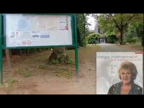 am Grab  Helga Hahnemann, (sängerin, Entertainer Kabarettistin Schauspielerin Kessel buntes