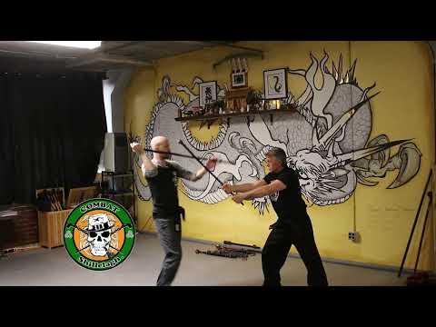 Entry for Choke with Shillelagh - Irish Stick Fighting
