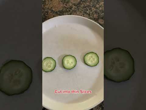 How To Prepare Cucumbers For Your Fish!! 👍