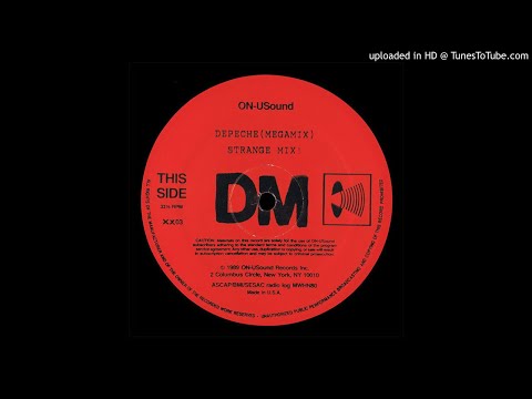 Depeche Mode ‎– Depeche (Megamix) Strange Mix! [ON-USound '89]