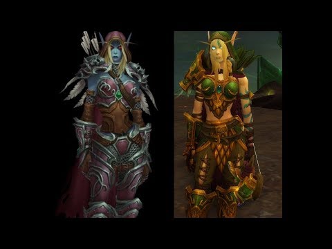 Frases genéricas de Sylvanas y Alleria en Legion 7.3.5 - Castellano