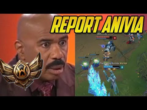 If your Teammate picks ANIVIA SUPPORT...Dodge- Bronze Spectates 42