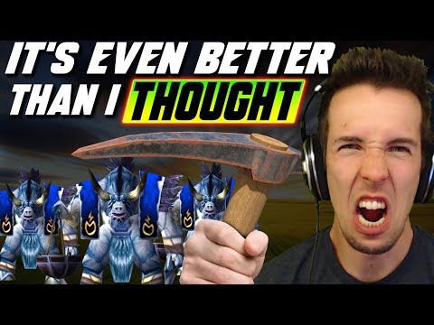 New TAUREN WALKERS and Hilarious new Mining Pick interaction! - WC3 PTR - Grubby