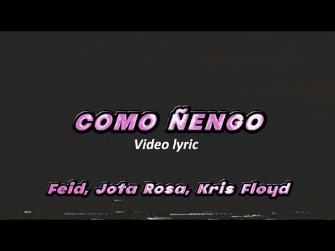 Feid, Jota Rosa, Kris Floyd - Como Ñengo (Lyric Video)