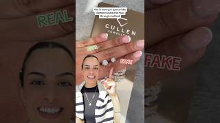 How to spot a FAKE diamond!! 💎 #diamonds #engagementrings #ring #diamond #engagementjewelry